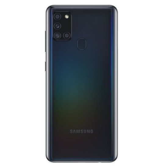 Zadní strana telefonu Samsung Galaxy A21s s 3D efektem