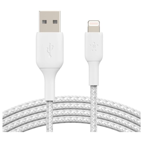Belkin BOOST Charge Braided Lightning/USB-A odolný kabel