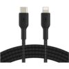 Belkin BOOST Charge Braided USB-C/Lightning odolný kabel