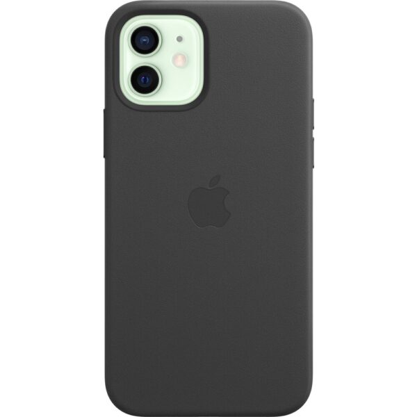 Apple kožený kryt s MagSafe iPhone 12/12 Pro černý
