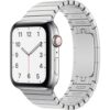 Apple Watch řemínek článkový tah 42/44/45mm stříbrný