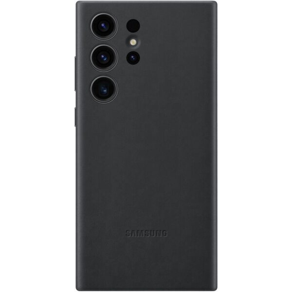 Samsung Leather Case Galaxy S23 Ultra black