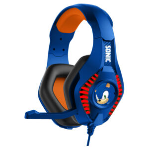 OTL PRO G5 drátová herní sluchátka s motivem Sonic modrá
