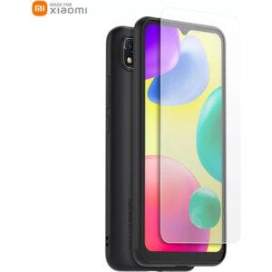 Made for Xiaomi TPU Kryt + Tvrzené Sklo pro Xiaomi Redmi 9C/10A černé