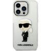 Karl Lagerfeld IML Ikonik NFT kryt iPhone 14 Pro Max čirý