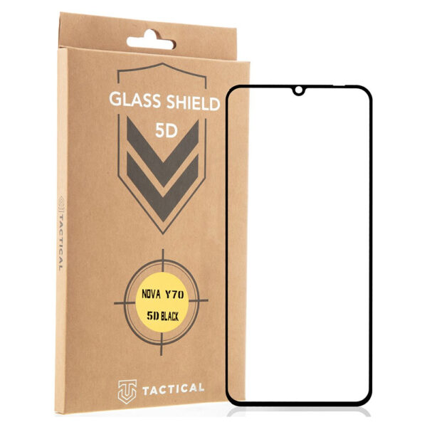 Tactical Glass Shield 5D sklo pro Huawei Nova Y70 černé