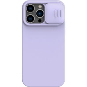 Nillkin CamShield Silky Silikonový Kryt pro Apple iPhone 14 Pro fialový