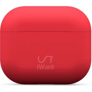 iWant AirPods 3.generace ultra-tenké pouzdro červené