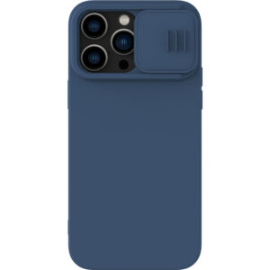 Nillkin CamShield Silky Silikonový Kryt pro Apple iPhone 14 Pro modrý