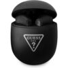 Guess True Wireless Triangle Logo BT5.0 4H Stereo Earphones Matt Black