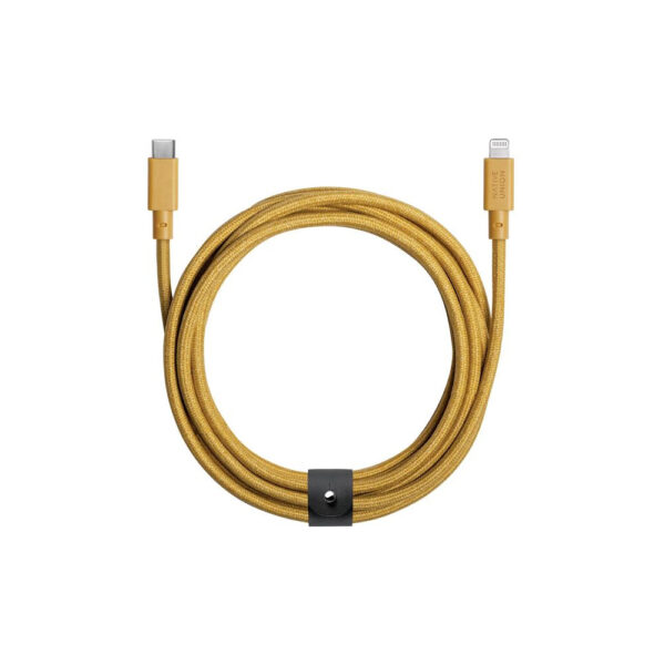Native Union Belt Cable (USB-C – Lightning) 3m oranžový