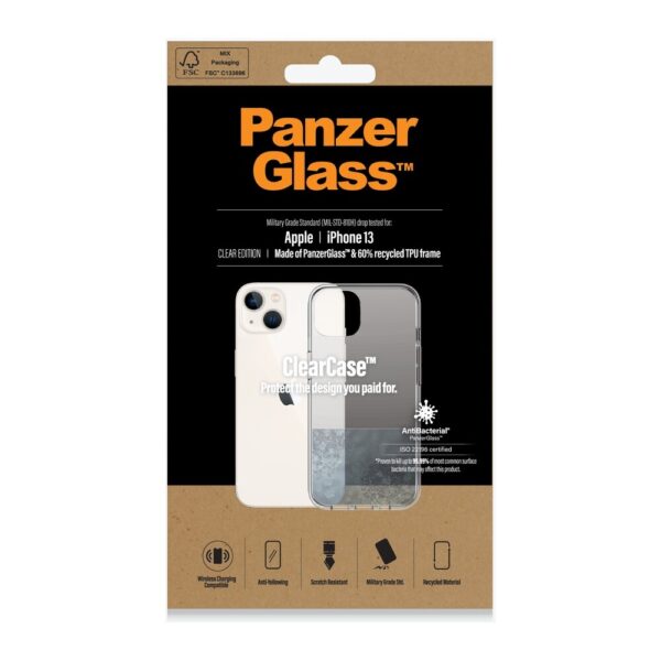 PanzerGlass™ ClearCase™ pro Apple iPhone 13 čirý