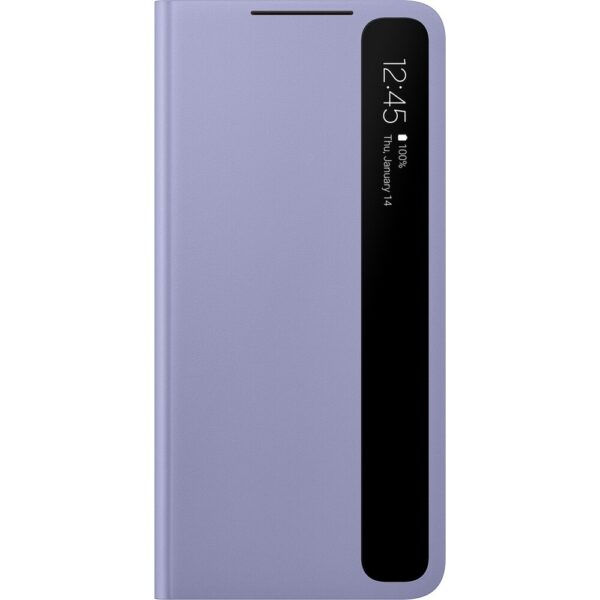 Samsung Clear View Cover pouzdro Galaxy S21+ 5G (EF-ZG996CV) fialové
