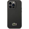 Lacoste Iconic Petit Pique Logo kryt iPhone 14 Pro černý