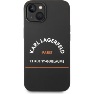 Karl Lagerfeld Rue St Gullaume kryt iPhone 14 Plus černý