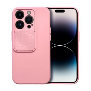Smarty Slide Case pouzdro Apple iPhone 14 Pro Max růžové
