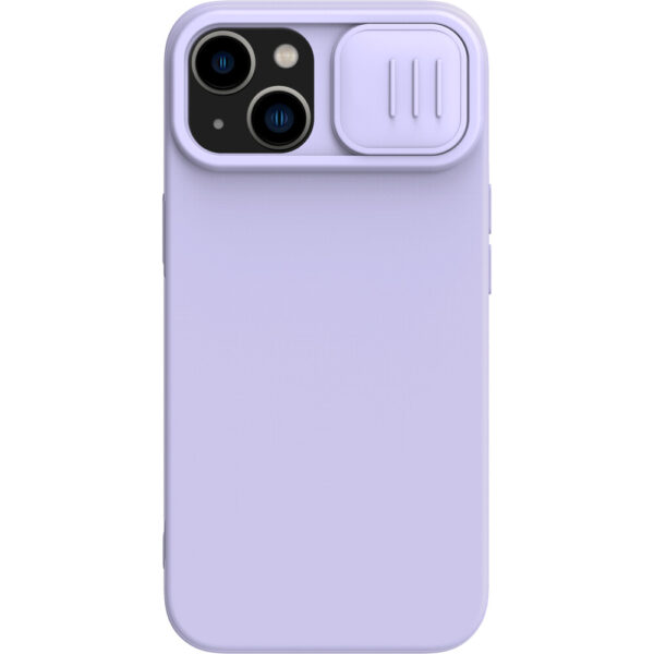 Nillkin CamShield Silky Silikonový Kryt pro Apple iPhone 14 Plus fialový