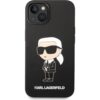 Karl Lagerfeld Liquid Silicone Ikonik NFT kryt iPhone 14 černý