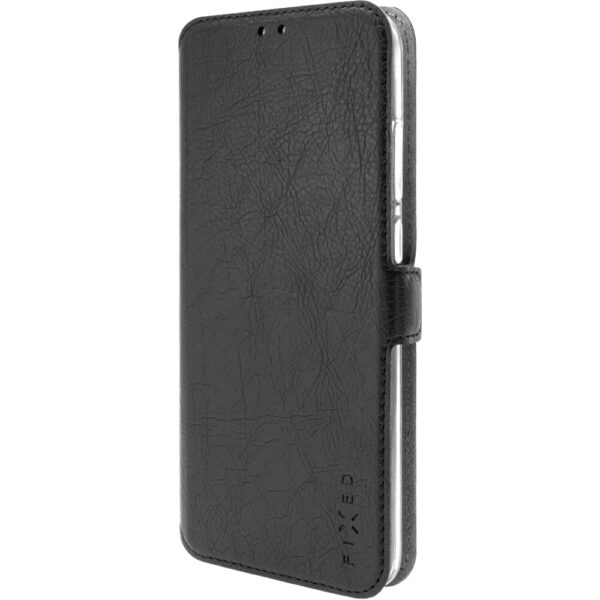 FIXED Topic tenké flip pouzdro Motorola Moto G9 Play černé